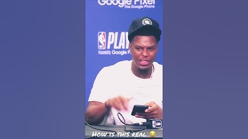 Jimmy Butler and Kyle Lowry couldn’t stop cussing during postgame interview?! 🤣