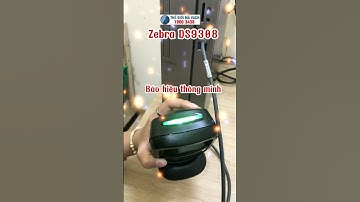 Máy quét mã QR code căn cước công dân (CCCD) Zebra DS9308 để bàn #shorts
