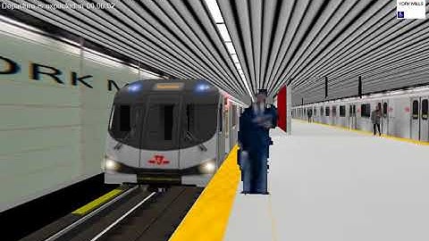 OpenBve: Operating a Toronto Rocket via the Yonge-University Spadina Line