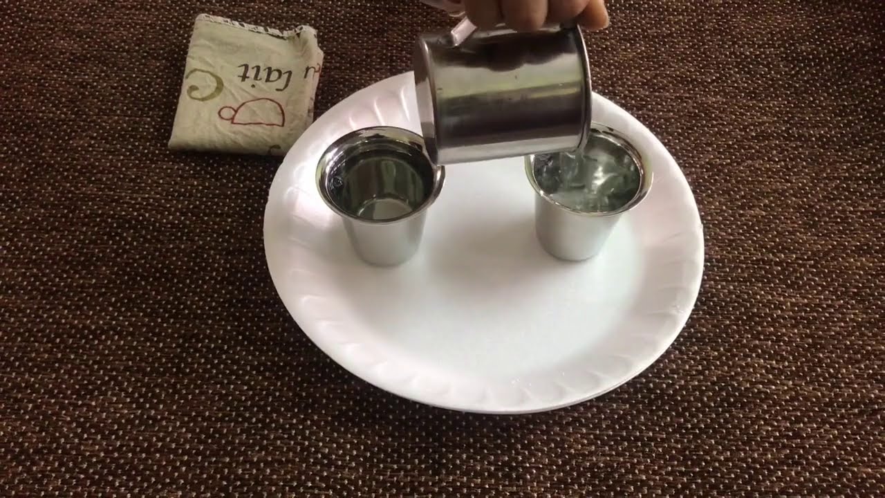 Montessori: Pouring Of Water Activity