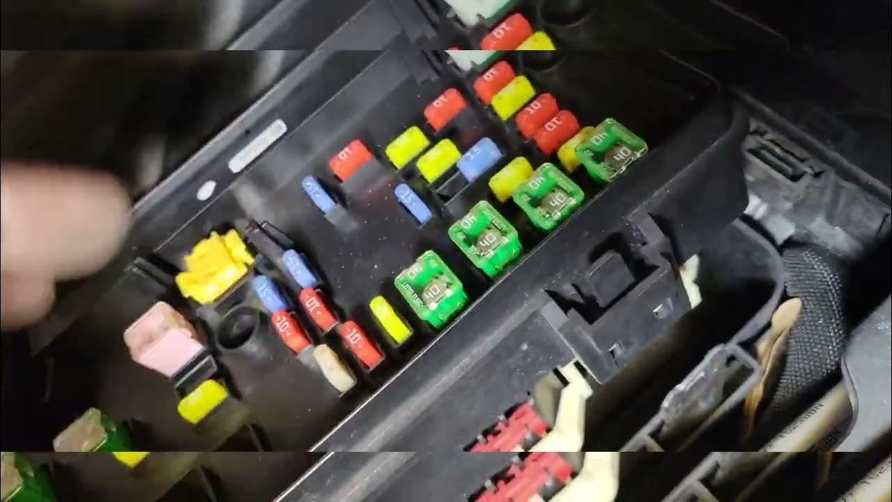2012 Chrysler 200 TIPM replacement, yes no special tools needed. - YouTube