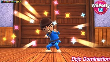 Wii Party U - Dojo Domination  ( Advanced Mode, Eng Sub ) Player Shoukry