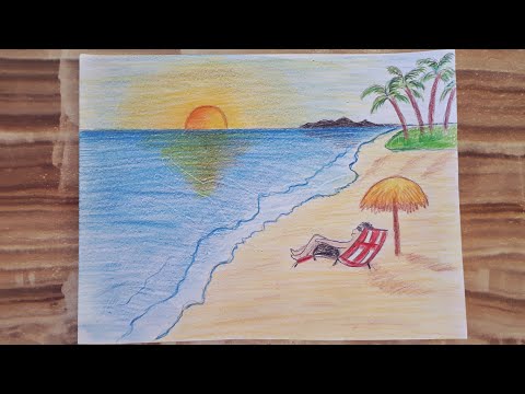 Video: Deniz Manzarası Nasıl çizilir