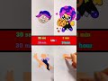 Drawing Lily in different Time Limits #shorts #poppyplaytime #art #artchallenge #speeddrawing