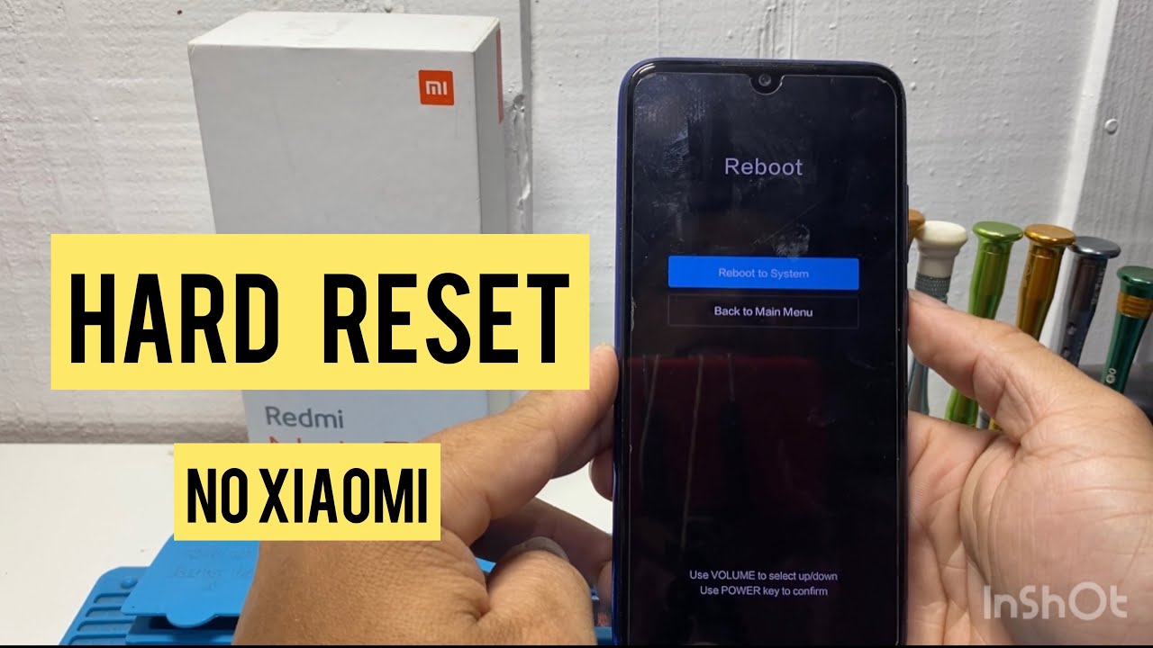 Como Formatar O Xiaomi Redmir Note 7 YouTube