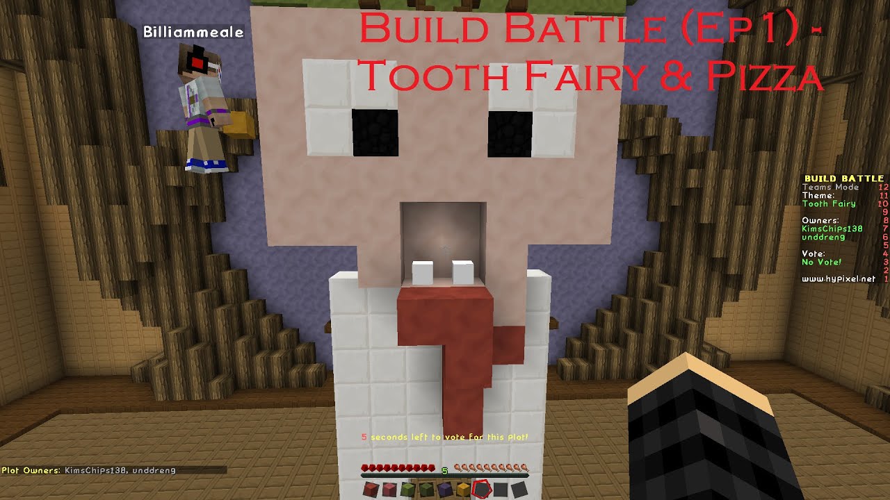 Build Battle (Ep1) - Tooth Fairy & Pizza - YouTube