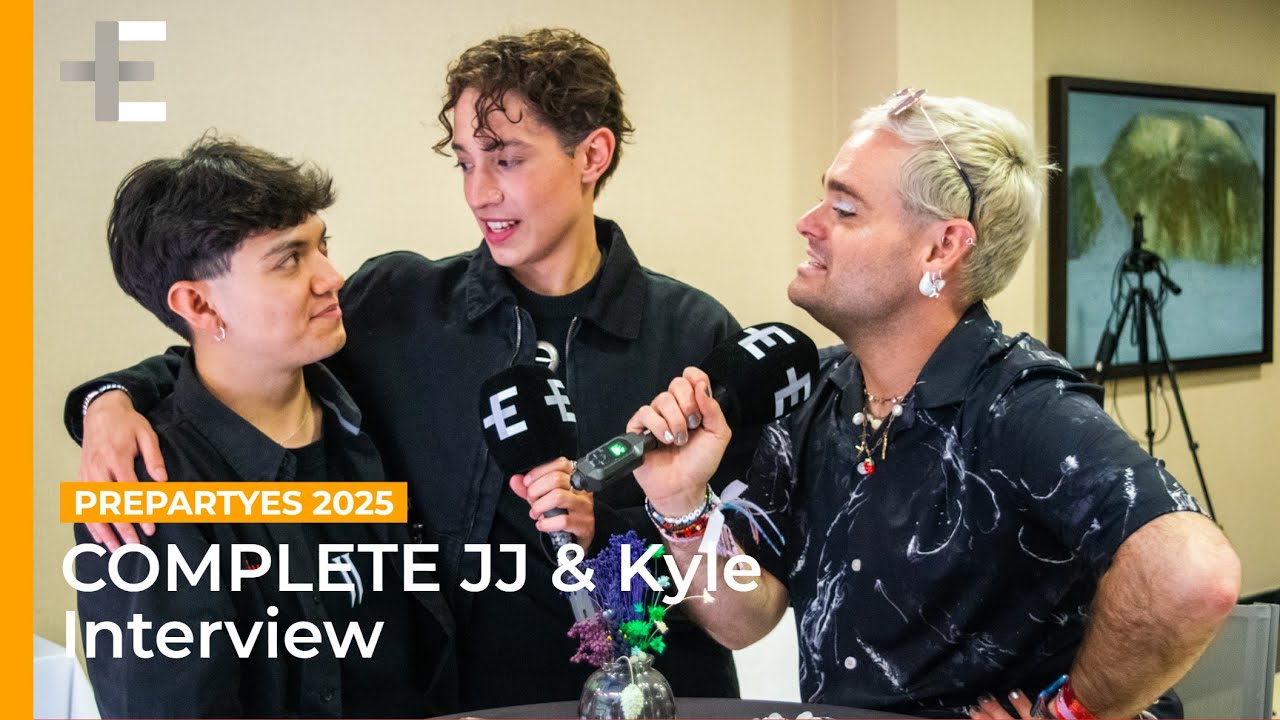FULL SEQUENCE: The JJ, Kyle Alessandro and Laura Thorn Interview | Eurovision 2025 Would You Rather