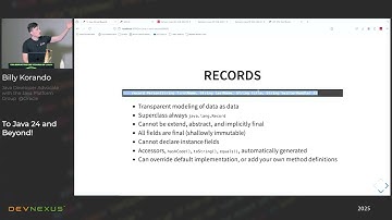 Devnexus 2025 - To #Java 24 and Beyond - Billy Korando