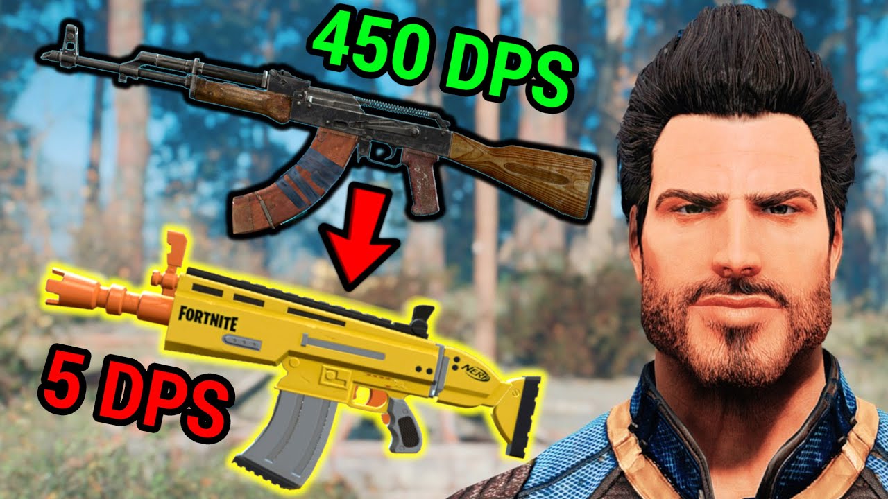 The Most Chaotic Fallout 4 Weapon Randomizer (100+ Gun Mods)