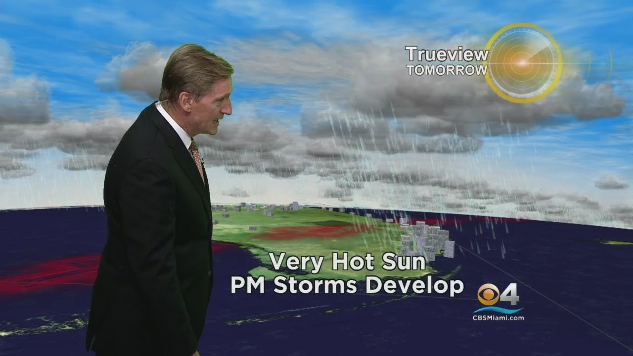 Very Hot Sun & Some Storms This Weekend - YouTube