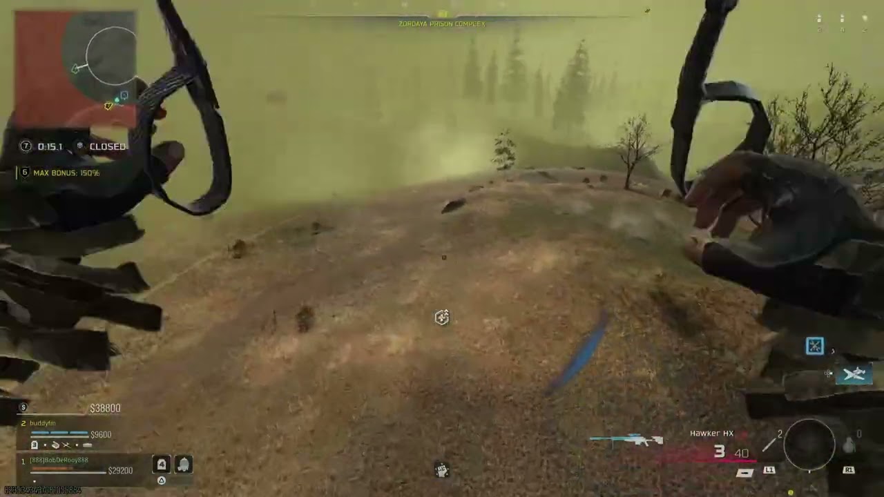 20260121 Verdansk Prison - While levelling Hawker HX Prestige getting the final kill