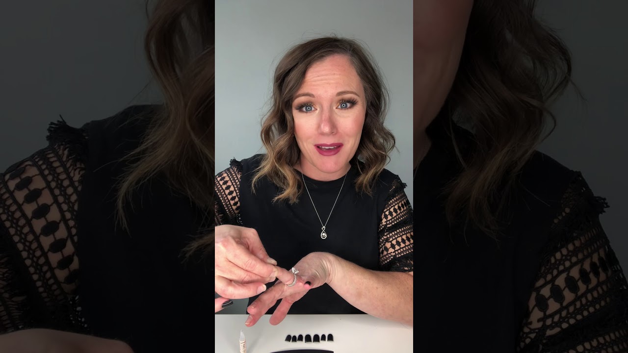 Red Aspen Nail Dashes - YouTube