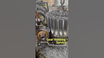 Gear Manufacturing Method——Gear Hobbing #manufacturing #factory #hobbing