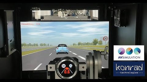 Sensor Fusion XIL Test Using AVSimulation SCANeR with the KT ADAS HILS Test Workbench