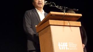 TIFF13 - Like Father, Like Son - Intro with Hirokazu Koreeda