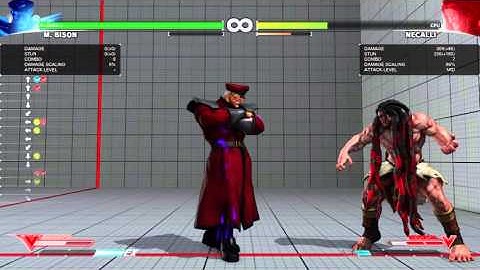 STREET FIGHTER V Bison V-Trigger COMBOS