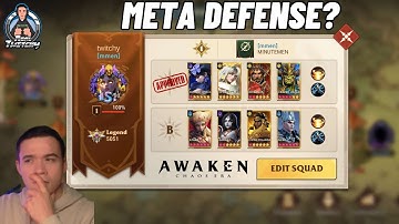 REVIEWING THE BEST GUILD WAR DEFENSES ON GLOBAL SERVER 🛡️ | AWAKEN: CHAOS ERA