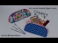 Lets sew the essential zipper pouch by rosie  david patterns