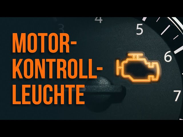 Motorkontrollleuchte: Darum leuchtet oder blinkt die MKL gelb - AUTO BILD