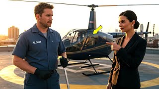 Fly This Helicopter and I'll Marry You, CEO Mocked the Janitor—His Real Secret Left Her Speechless