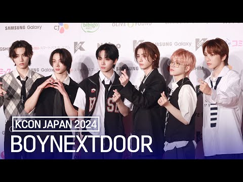 K-POP・アジア 2024 Kcon boynextdoor K-Pop Rookie of the Month October 2024: BOYNEXTDOOR's