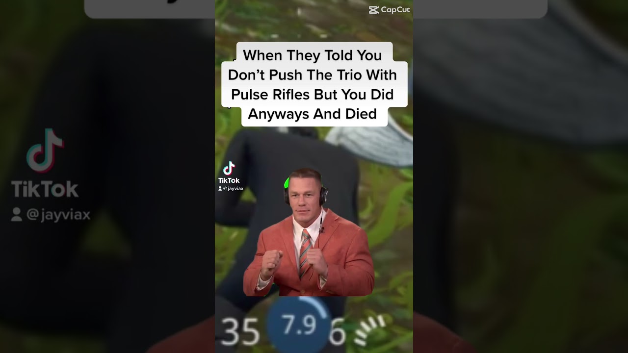 POV: You Push The Trio With Pulse Rifles