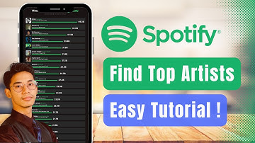 How to Find Top Artists on Spotify !