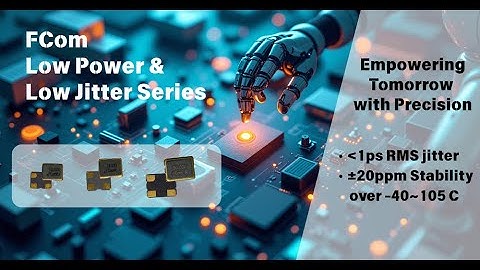 1ps Jitter + ±20ppm Stability: The Low Power Oscillator Powering Next-Gen IoT & Industrial Systems