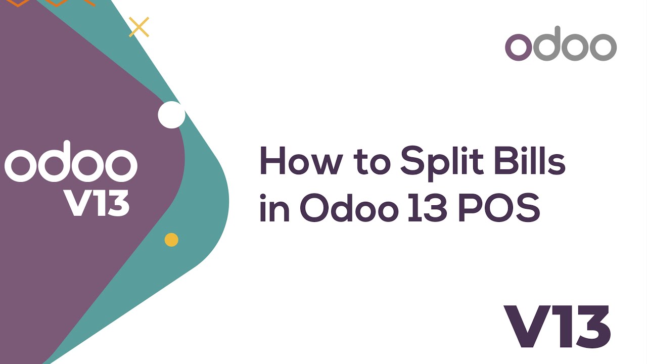 How To Split Bills In Odoo 13 Pos Odoopos Youtube