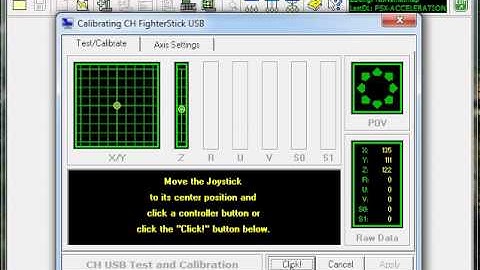 CM CALIBRATE FighterStick
