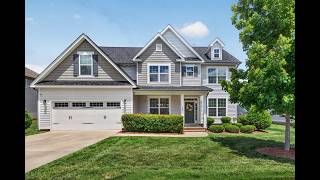 Beautiful Home Tour in Mackintosh on the Lake | 1284 Lael Forest Trail Burlington NC