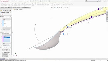 SOLIDWORKS - Connectors in Boundary Surfacing