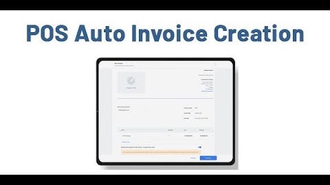 Send POS Auto Invoice By Mail In Odoo #pos #autoinvoice #send #mail #POSAutomateinvoice #odooapps