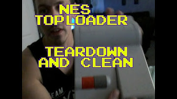 Cleaning a NES Toploader. Model 101 disassembly and deep clean