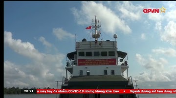 Tổng Công ty Tân Cảng Sài Gòn cấp nước ngọt miễn phí cho nhân dân Bến Tre - QPVN