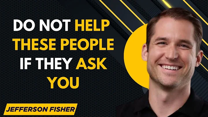 Do Not help these people if they ask you | Motivational  video jafferson fisher