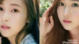 Jessica( SNSD )and Sinb ( Gfriend )(Cute ,Pretty ,Lovely dancing ,have the same feel )