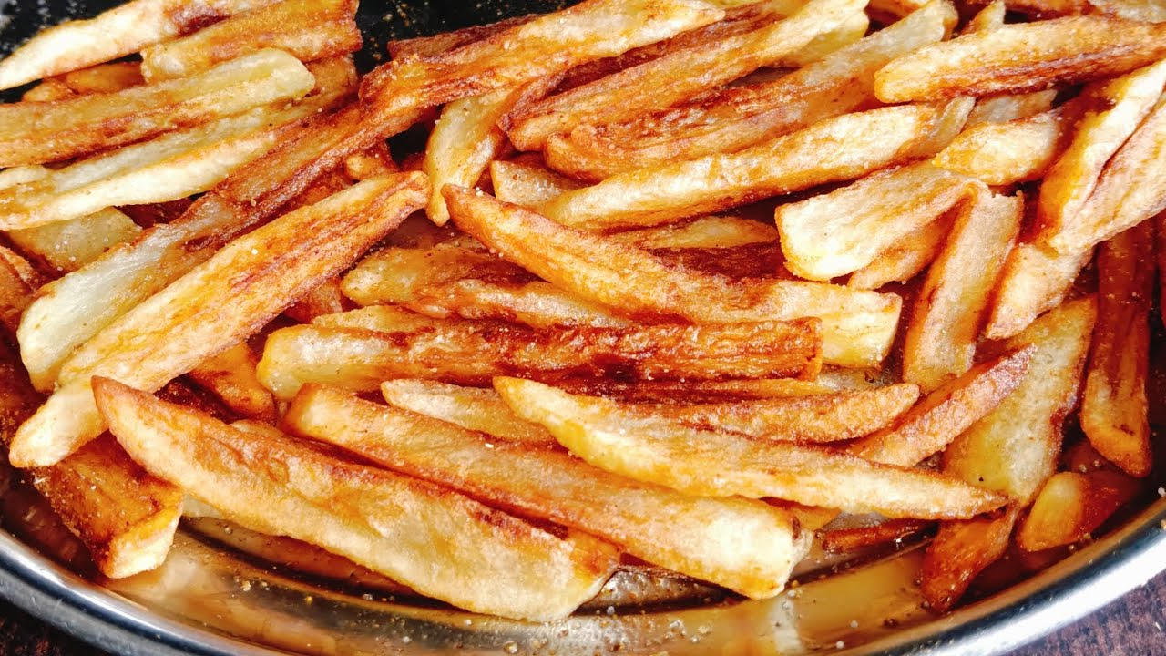 🍟ఫ్రెంచ్ ఫ్రైస్|how to Make french fries at home|Crispy french fries@GouthiCookingandGardenchannel 
