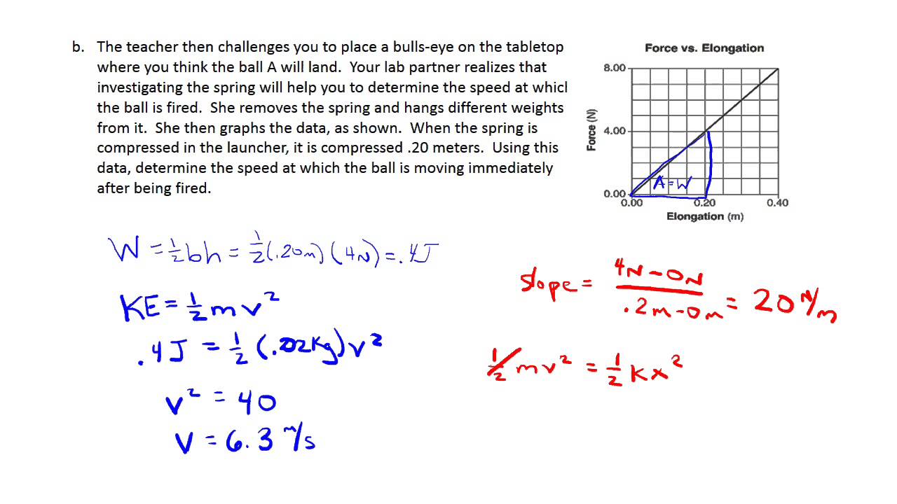 AP Physics 1 Review Booklet video 02 Investigation 1 
