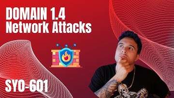 Free SEC+ | Domain 1.4 - Network Attacks | Full Security Plus SY0-601 Course