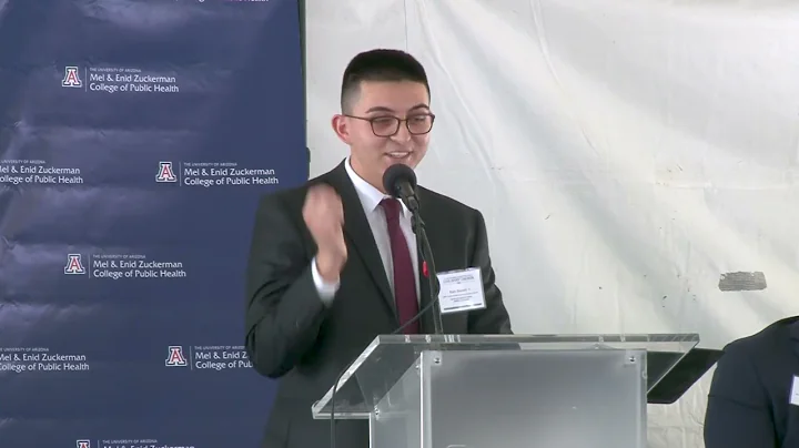 Sam Sneed, Student Speaker, MEZCOPH Scholarship Lu...