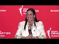 Caitlin Clark WNBA Draft Media Availability | Indiana Fever