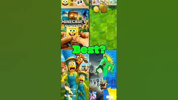 🍍 SpongeBob vs Homer vs Plants vs Zombies – Who Did It BEST? 😂 | Funny Animation Meme #shorts
