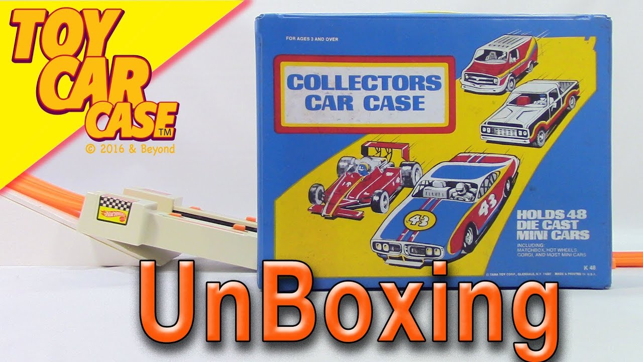 Collectors Car Case 48 mini cars Metal Handle Matchbox Superfast Toy