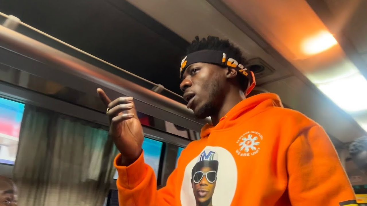 Christmas Within Alien Skin 🎄🔥 Riding His Big Bus Around Kampala - YouTube