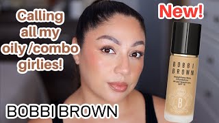 BOBBI BROWN Weightless Skin Oil Controlling Foundation SPF 15 with Hyaluronic Acid || WEAR TEST!