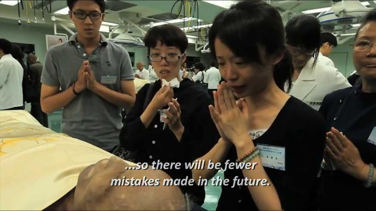 Silent Mentors Of Tzu Chi Medical School (Graphic Medical Images)