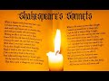 Shakespeare's Sonnets Part 01: Soothing Poems For Sleep (Softly Spoken ASMR Male Voice)