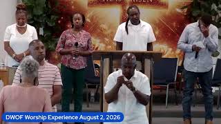 DWOF Worship Experience August 2, 2026