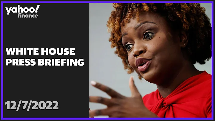 White House Press Secretary Karine Jean-Pierre hol...